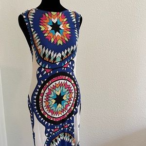 Mara Hoffman “S” print long dress.